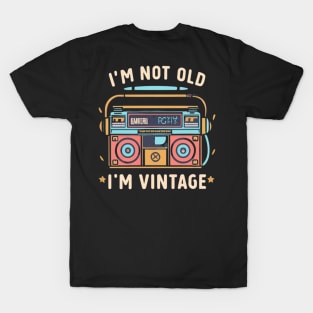 Music vintage rétro style T-Shirt